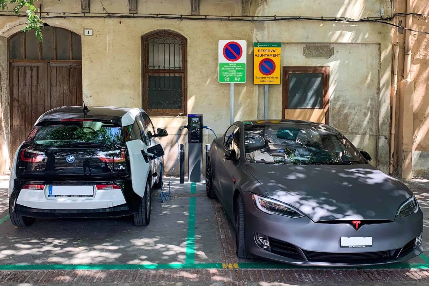 Punto de recarga La Jonquera