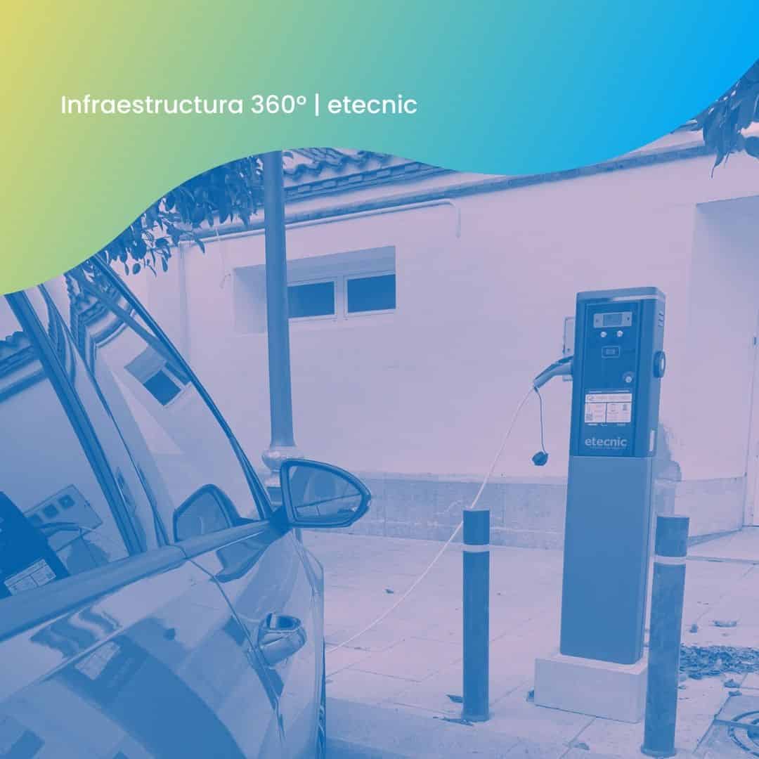 Etecnic - punto de carga vehiculo electrico vallmoll