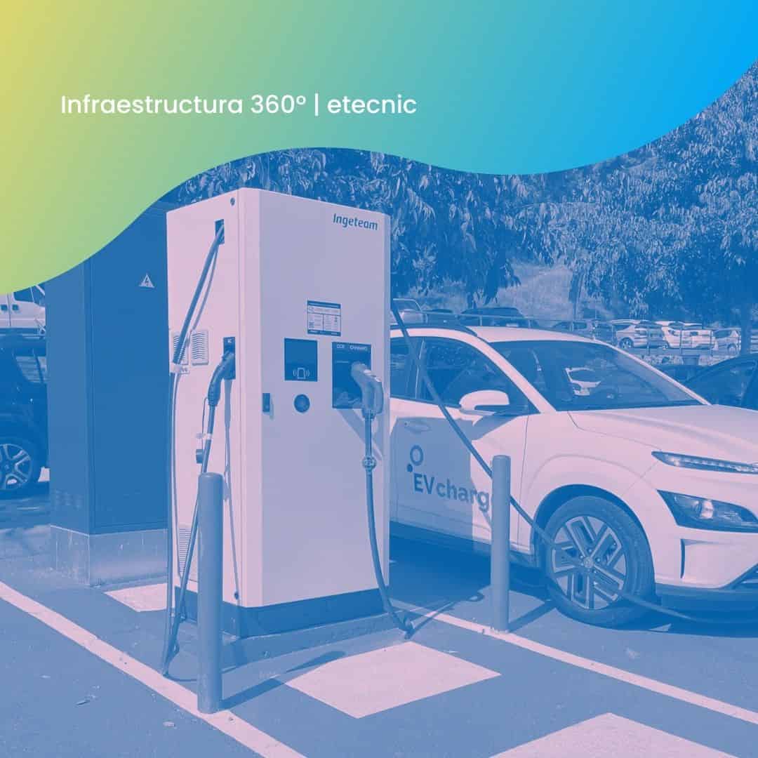 Sant andreu de Llavaneres etecnic punto de carga vehiculo electrico